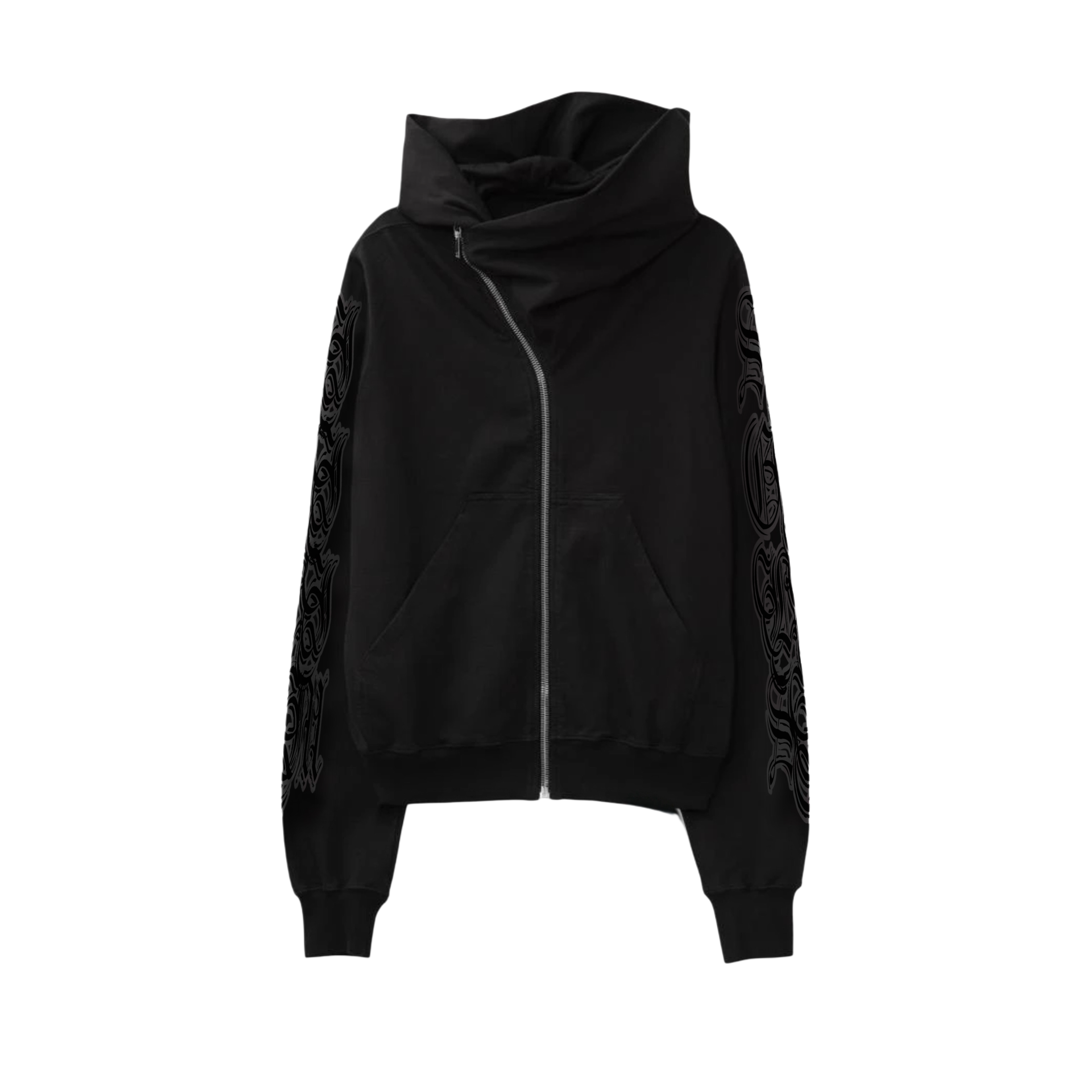 GOTH SIGILISM SLEEVE ZIP
