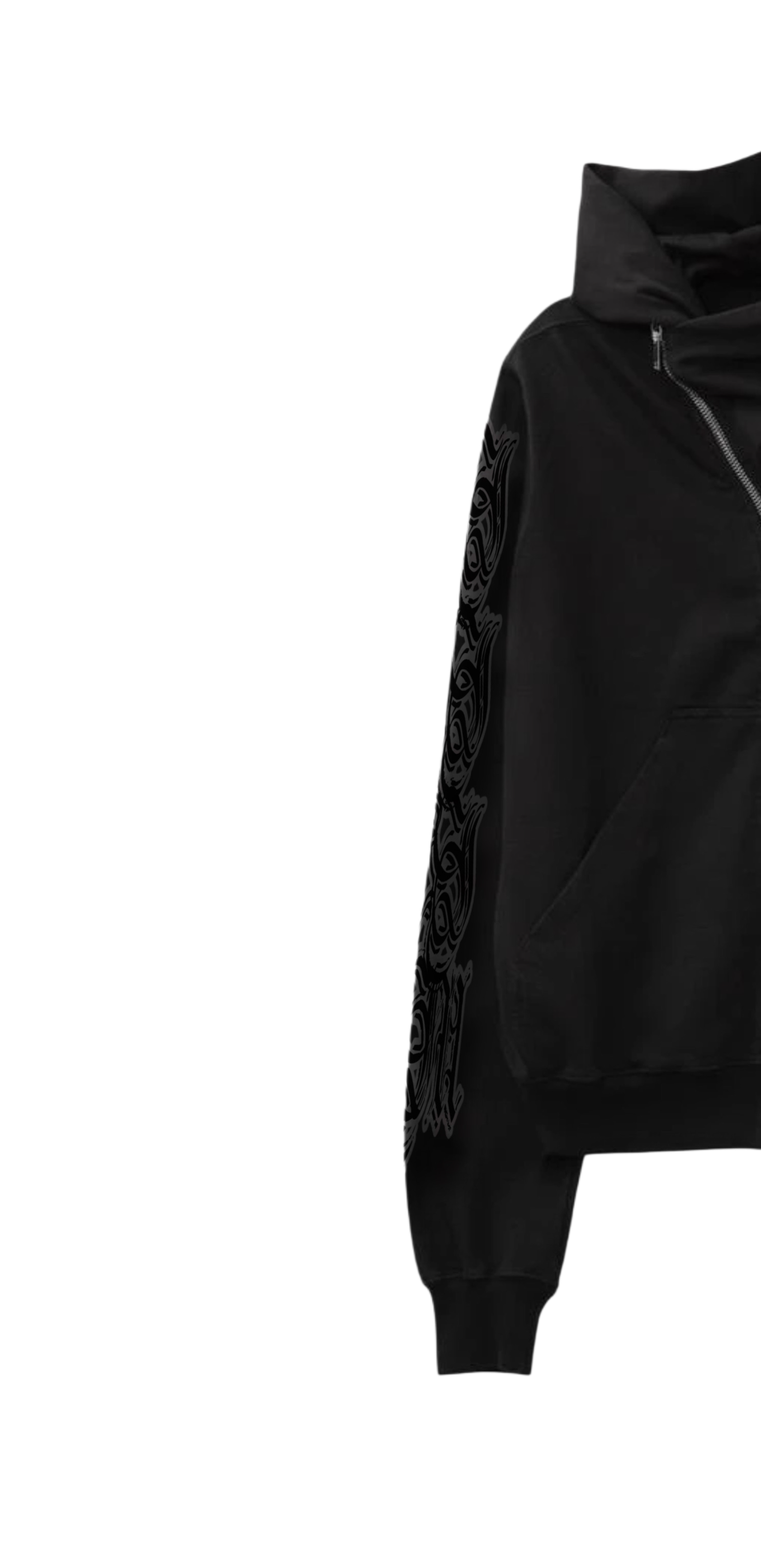 GOTH SIGILISM SLEEVE ZIP